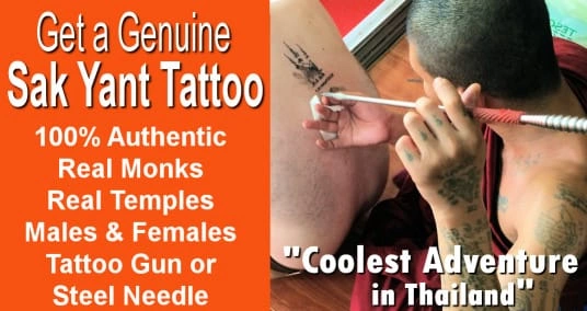 CMLocals Chiang Mai Locals Sak Yant getting authentic tattoo from respected monk master